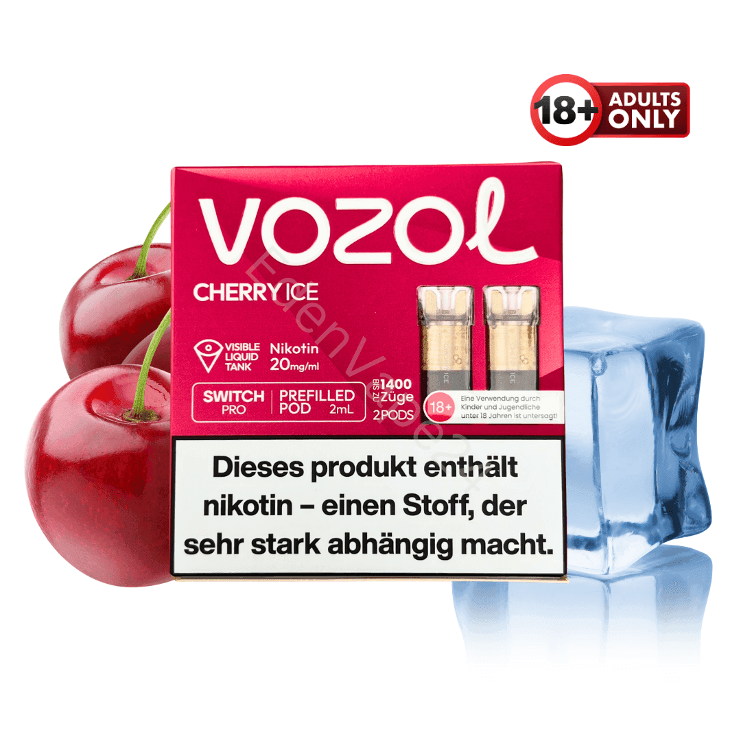 Vozol Pod - Cherry Ice - EdenVape24